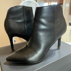 Nine West Tila High Heel leather Ankle Boots